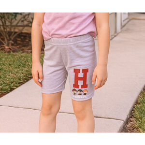Harry Potter Hogwarts Girls Gray Short Tights – Size 7-8Y